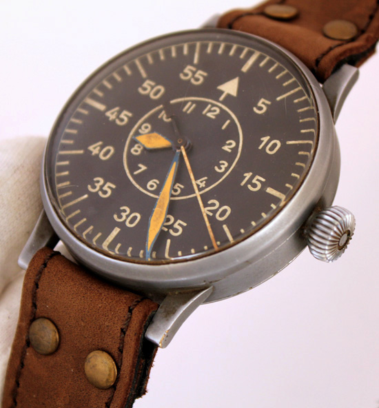 LACO (Lacher & Co) II WW 1942 Germany Luftwaffe Pilot Aviator Watch FI ...