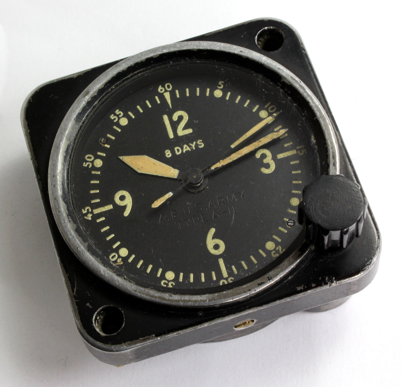 Jaeger Lecoultre Type A11 8Days Aircraft Clock USA Navy Longines
