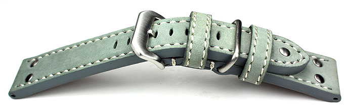 20, 22, 23, 24, 26 Mm. CINTURINO PER OROLOGIO PILOT AVIATOR - Foto 9